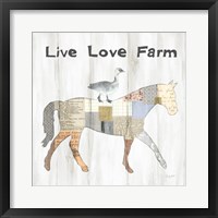 Farm Family V Framed Print