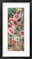 Flower Shower III Framed Print