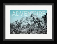 Ombre Adventure III Adventure Framed Print