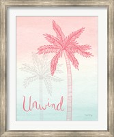 Sunset Palms III Fine Art Print