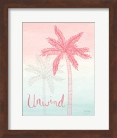 Sunset Palms III Fine Art Print