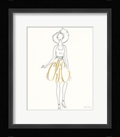 Stylish Sayings II Framed Print