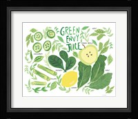 Fruity Smoothie III on White Fine Art Print