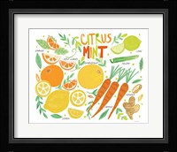 Fruity Smoothie IV on White Fine Art Print