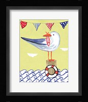Coastal Bird II Framed Print