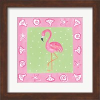 Flamingo Dance II Fine Art Print