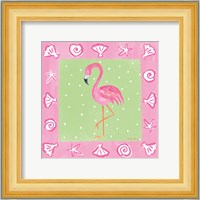 Flamingo Dance II Fine Art Print