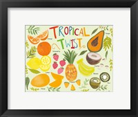 Fruity Smoothie II Framed Print