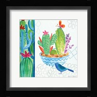 Cacti Garden II Framed Print