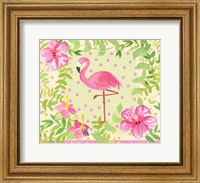 Flamingo Dance I Fine Art Print