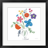Floral Medley IV Framed Print