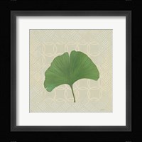 Forest Leaves IV no Lines Framed Print