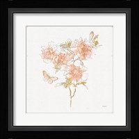 Watery Blooms VII Framed Print