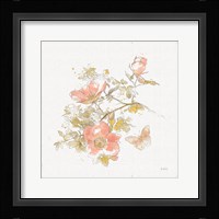 Watery Blooms IV Framed Print
