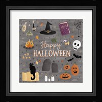Haunted Halloween II Framed Print