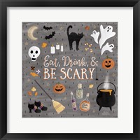 Haunted Halloween I Framed Print