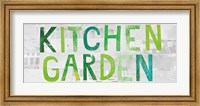 Kitchen Garden Sign I Fine Art Print