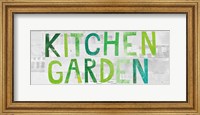 Kitchen Garden Sign I Fine Art Print