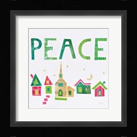 Christmas Collage IV Framed Print