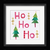 Christmas Collage I Framed Print