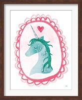 Unicorn Magic II with Border Fine Art Print