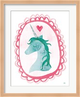 Unicorn Magic II with Border Fine Art Print