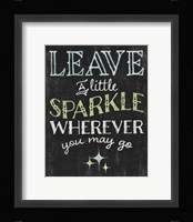 Winsome Words IV Framed Print