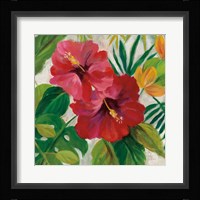 Tropical Jewels I v2 Crop Framed Print