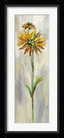 Single Stem Flower III Framed Print