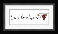 Underlined Wine IV Framed Print