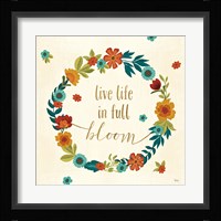Flourish IV Framed Print