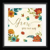 Flourish II Framed Print