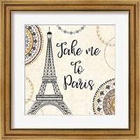 Romance in Paris I Fine Art Print