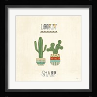 Southwest Geo IX Framed Print