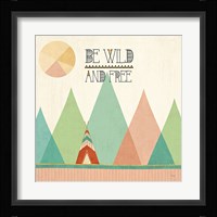 Southwest Geo II Framed Print