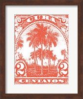 Cuba Stamp IX Bright Fine Art Print