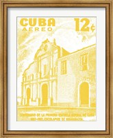 Cuba Stamp VI Bright Fine Art Print
