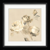 Rose Blossoms Crop Framed Print