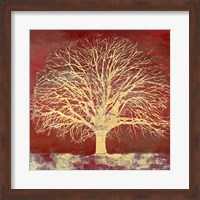 Crimson Oak Fine Art Print