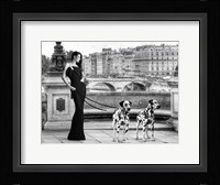 Walking in Paris Fine Art Print