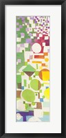 Multicolor Pattern II Framed Print
