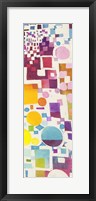 Multicolor Pattern III Framed Print