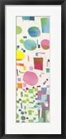 Multicolor Pattern IV Framed Print