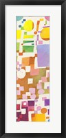 Multicolor Pattern V Framed Print