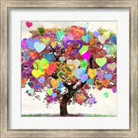 Tree of Love (detail) Fine Art Print