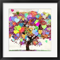 Tree of Love (detail) Fine Art Print