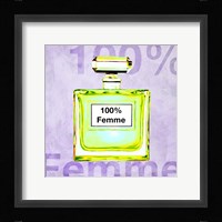100% Femme Framed Print