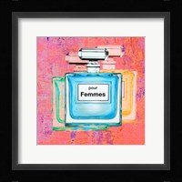 Pour Femmes III Framed Print