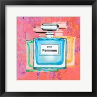 Pour Femmes III Framed Print