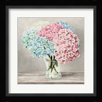 Fleurs et Vases Blanc II Fine Art Print